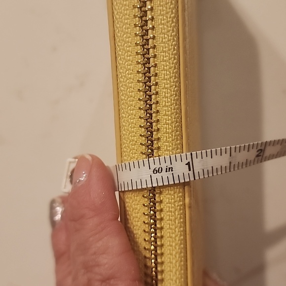 Yellow Leather Wallet - Picture 8 of 8